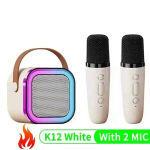 K12 Karaoke  Bluetooth speaker   with two microphones - Image 6
