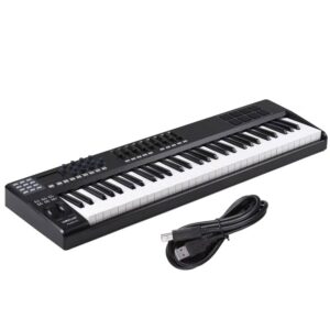 WORLDE PANDA61 Portable 61-Key USB MIDI Keyboard Controller - Image 6