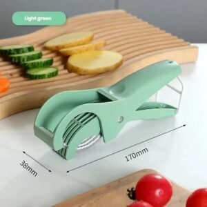 HooFun Stainless Steel Vegetable & Fruit Slicer - Image 5