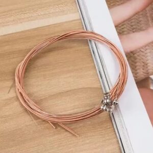 1 SET 6 Pieces Copper Guitar Strings for Classical Acoustic Folk Guitar - Image 7