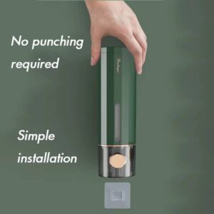 450ml Manual Wall Mounted Bathroom Liquid Soap Dispenser Washing Hand Sanitizer - Image 4