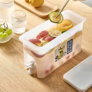 3.5L Water Kettle With Faucet Beverage Dispenser For Cold Juice - Image 4