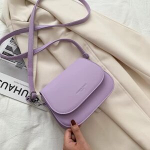 Vintage Saddle Crossbody Bag PU Leather Women's Luxury Design Small Handbag and Purse Ladies Travel Shoulder Messenger Bag Purse - Image 5