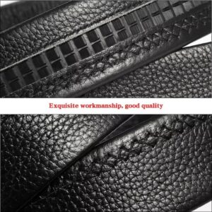 Men Belt Metal Luxury Brand Automatic Buckle Leather High Quality Belts - Image 2