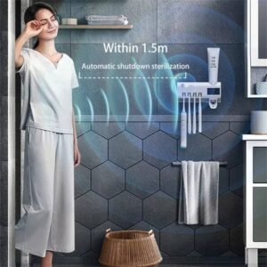 Automatic Solar Energy UV Toothbrush Holder - Image 3