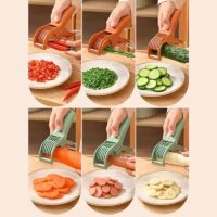 HooFun Stainless Steel Vegetable & Fruit Slicer