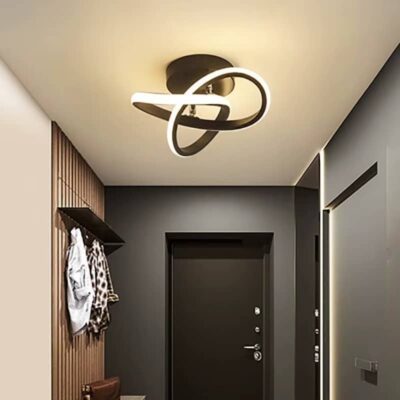LED Strip Aisle Ceiling Lights Modern Minimalist Living Room Lamps For Balcony Entrance Staircase Home Decor Fixtures Led Luster