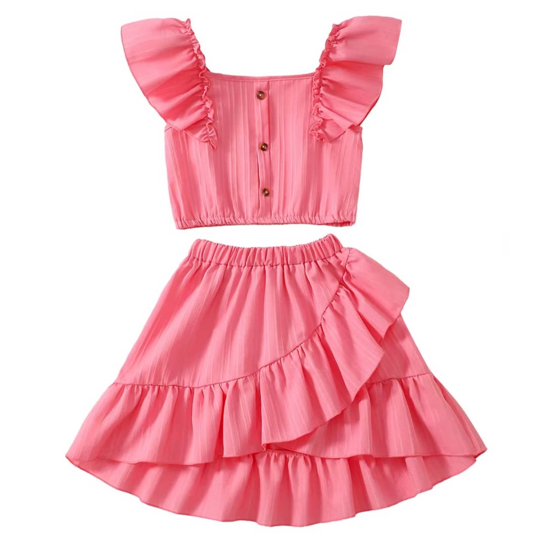 Girls’ Summer Princess Clothing Set