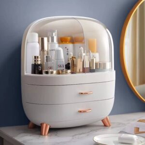 Makeup Container Polish Box Desktop Storage Organizer Makeup Drawer Large Box Cosmetic Capacity Storage Nail Jewelry Organizer - Image 2