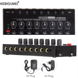 HA800S Mini Headphone Amplifier 8 Channels - Image 8
