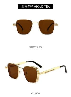 Gradient Rimless Sunglasses - Image 7