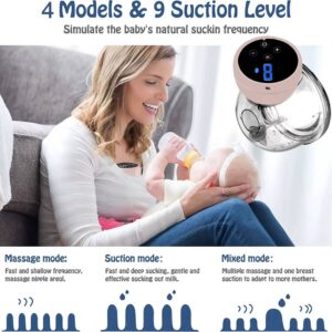 USB Wearable Breast Pump Breast Milk Milking and Milking Machine Mother&Baby Supplies Breast Pump Electric Automatic Breast Pump - Image 3