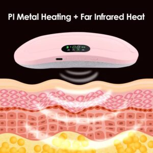 Electric Period Cramp Massager Vibrating Heating Belt - Image 9