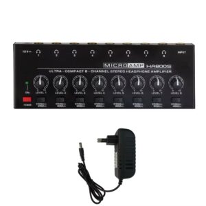 HA800S Mini Headphone Amplifier 8 Channels - Image 9