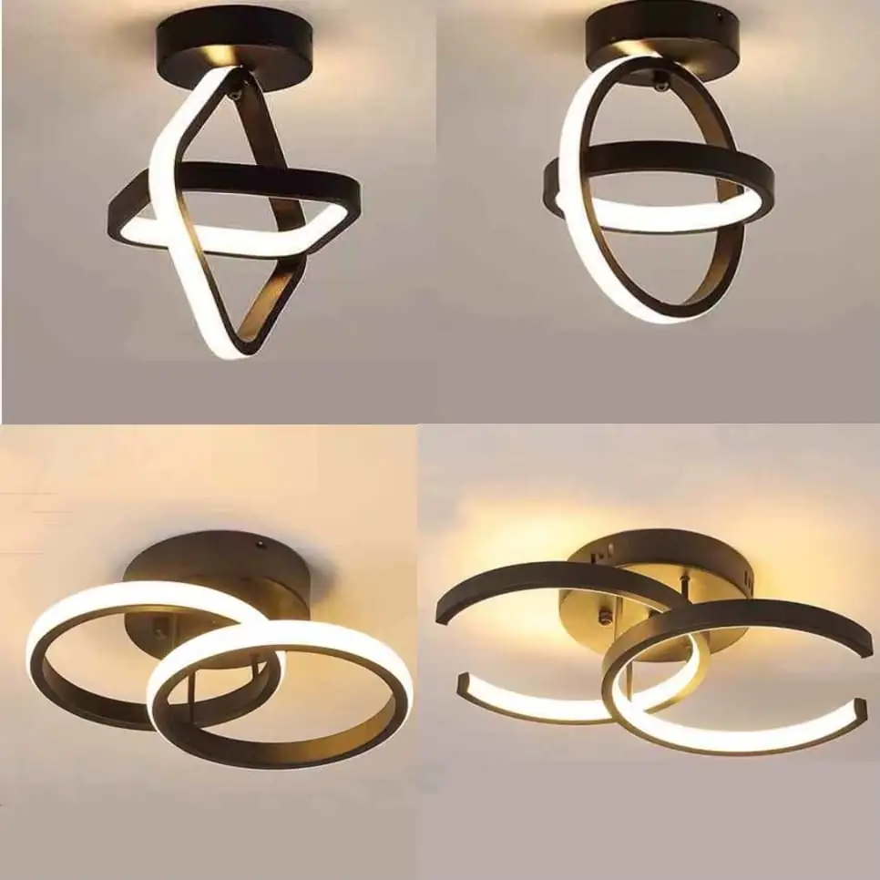 LED 2 RINGS CEILING LIGHT