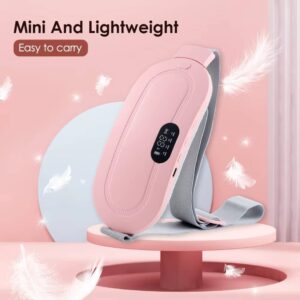 Electric Period Cramp Massager Vibrating Heating Belt - Image 7