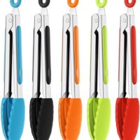 Silicone Kitchen BBQ Tongs