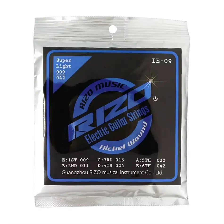 RIZO Electric Guitar Strings 008-038 / 009-042 / 010-046 3 RIZO Electric Guitar Strings 008-038 / 009-042 / 010-046