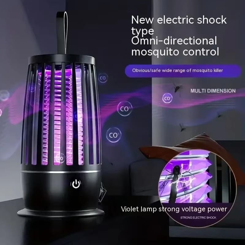 Xiaomi Mosquito Killer Lamp Bedroom Silent USB Rechargeable Electric Mosquito Swatter Portable Outdoor Mosquito Repeller FlyTrap