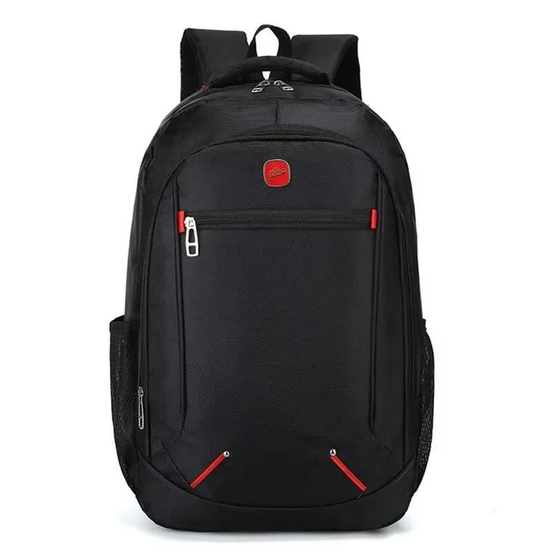 Large-capacity Student School Bag Casual Solid Color Backpack Material Oxford Men New Backpack Multi-functional Simple Bag