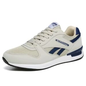 Low-Top Running Shoes Men's Casual Sport Sneakers Lightweight Summer Fashion Retro Style Slow Run Shoes Breathable Mesh - Image 4