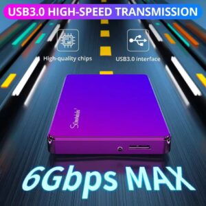 SomnAmbulist HDD 2.5Inch Portable External Hard Drive  320GB USB3.0 Storage