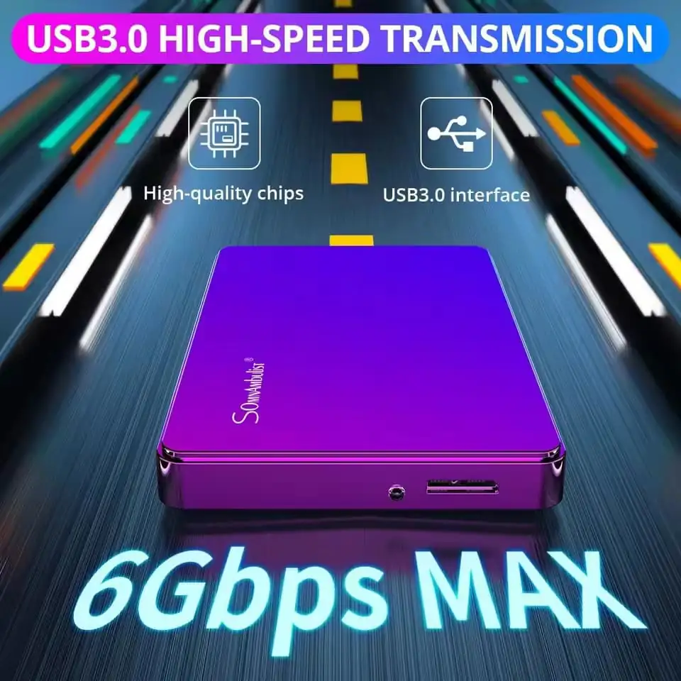 SomnAmbulist 2.5″ Portable External Hard Drive