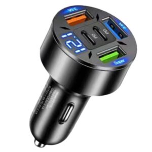 250W 5 Ports Car Charger Fast Charging PD QC3.0 USB C - Image 3