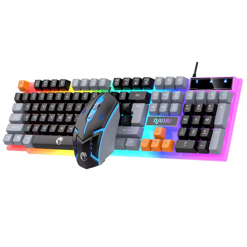 RAIKU T26 Three tone Luminous Keyboard Mouse