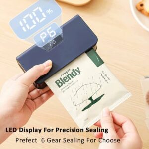 Plastic Bag Sealer Mini Heat Bag Sealing Machine Rechargeable Handheld Food Packaging Heat Sealer Thermal Bags Sealing Machine - Image 4