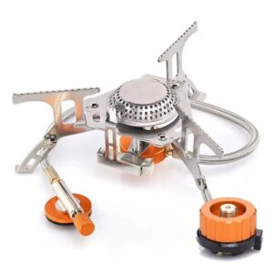 Camping Gas Stove Portable Folding Outdoor Backpacking Stove Tourist Equipment For Cooking Hiking Picnic 3500W - Image 3