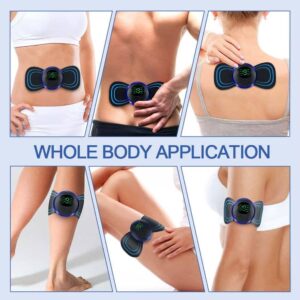 Neck Massager Mini Electric EMS Cervical Back Vertebra Massage Patch - Image 9
