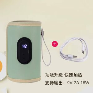 Baby Milk Warmer Baby Nursing Bottle Heater, Portable USB Bottle Warmer for Car, Outdoor Travel Accessories Outdoor Portable - Image 3