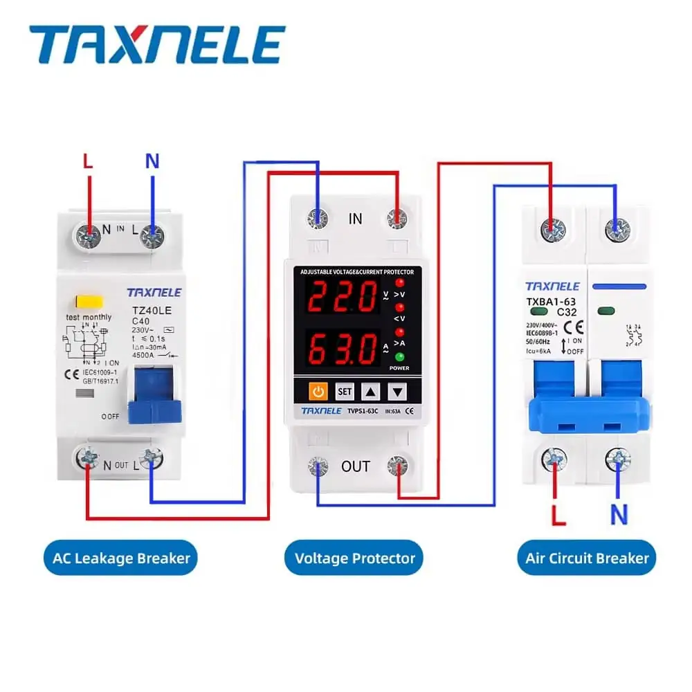 Dual Adjustable Digital Relay Protector