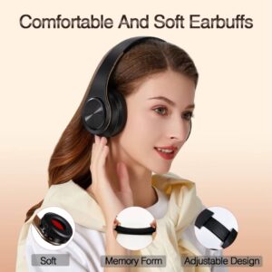 Men Gift Gold Wireless Headphones Bluetooth Earphone Stereo Headset with Build-in MIC with 3.5mm Jack for Xiaomi Samsung IPHONE - Image 8