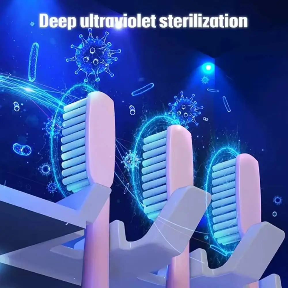 Solar UV Toothbrush Sterilizer