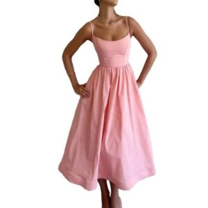 U-neck Summer Women's Dress - Image 6