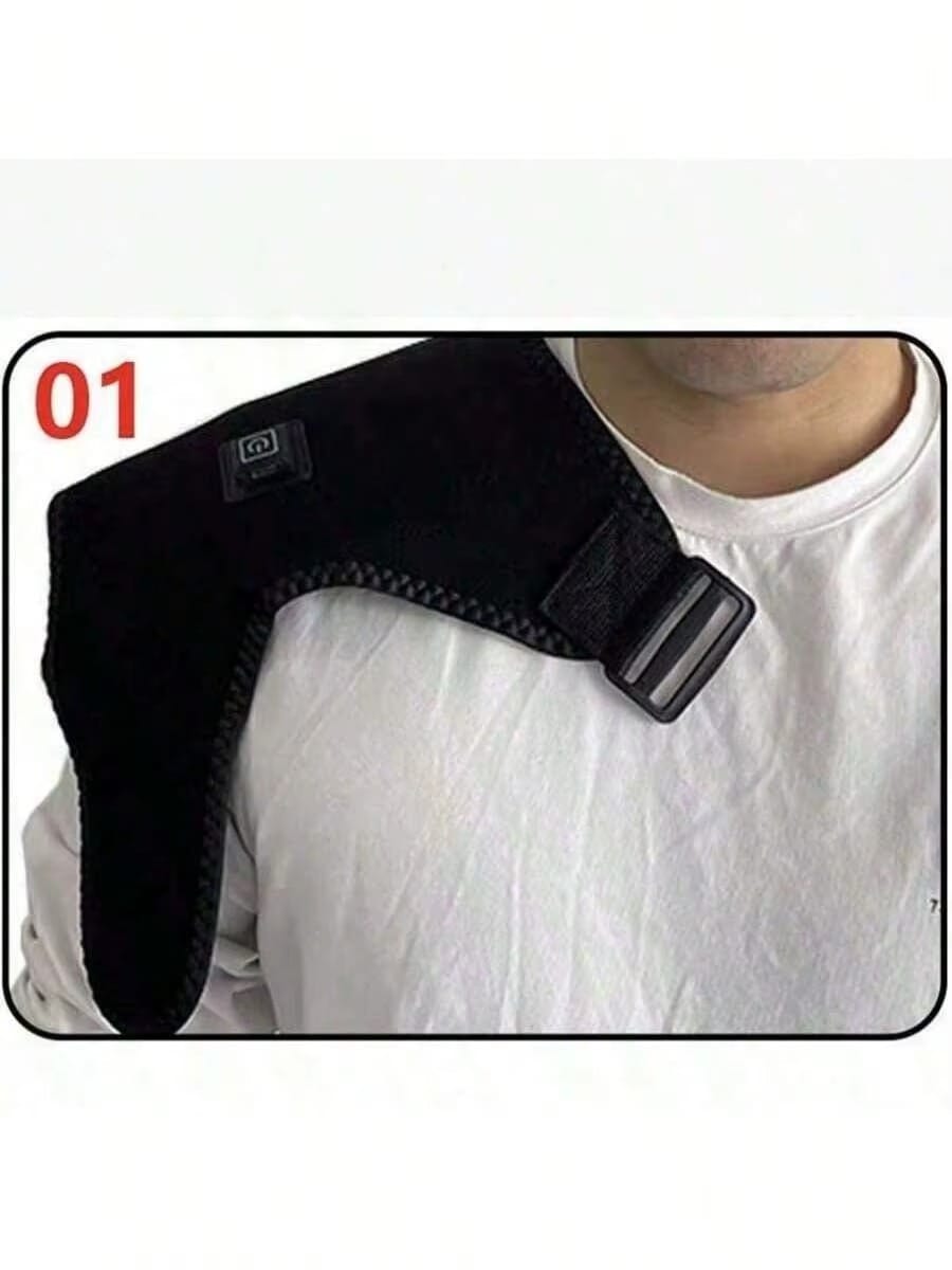 Heated Shoulder & Knee Heating Pad (Vibrating, Adjustable)