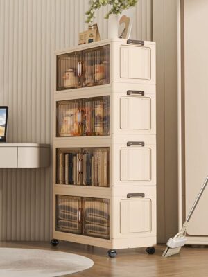 Foldable Plastic Storage Cabinet - Image 9