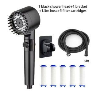 Shower filter four modes bathroom accessories head massage showerhead - Image 3