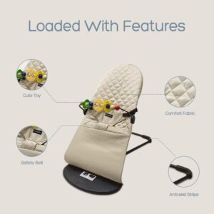 AnGku Baby Rocking Chair Portable Multifunction Swing Chair - Image 5