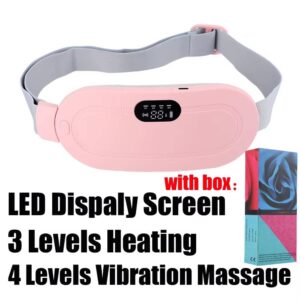 Electric Period Cramp Massager Vibrating Heating Belt - Image 6