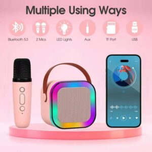 K12 Karaoke  Bluetooth speaker   with two microphones - Image 8