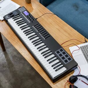 WORLDE PANDA61 Portable 61-Key USB MIDI Keyboard Controller - Image 2