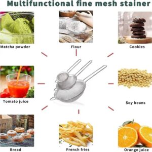1/3/4Pcs/Set Stainless Steel Wire Fine Mesh Oil Strainer - Image 6