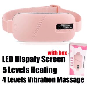 Electric Period Cramp Massager Vibrating Heating Belt - Image 4