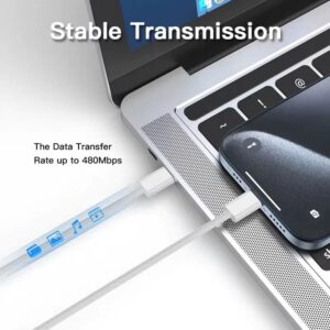 240W USB-C to USB-C Charging Cable, 2m, Braided - Image 8
