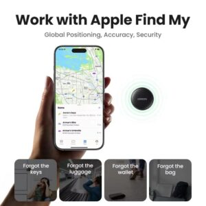 UGREEN Finder Security SmartTrack Link Smart Tag With Apple Find My Key Bluetooth GPS Tracker For Earbud Luggage MFi Finder IOS - Image 3