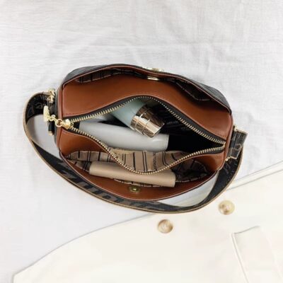 Luxury High Quality Women Messenger Bag Famous Designer Lady Shoulder Bags Fashionable Checkered Trendy Crossbody Bolsas Sac A