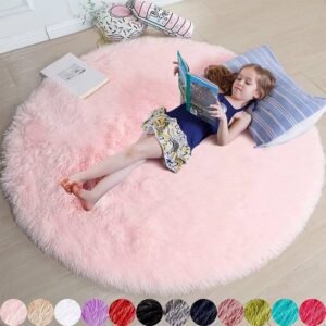 100/120/140/160 Round Rug Fluffy Soft Area Rugs